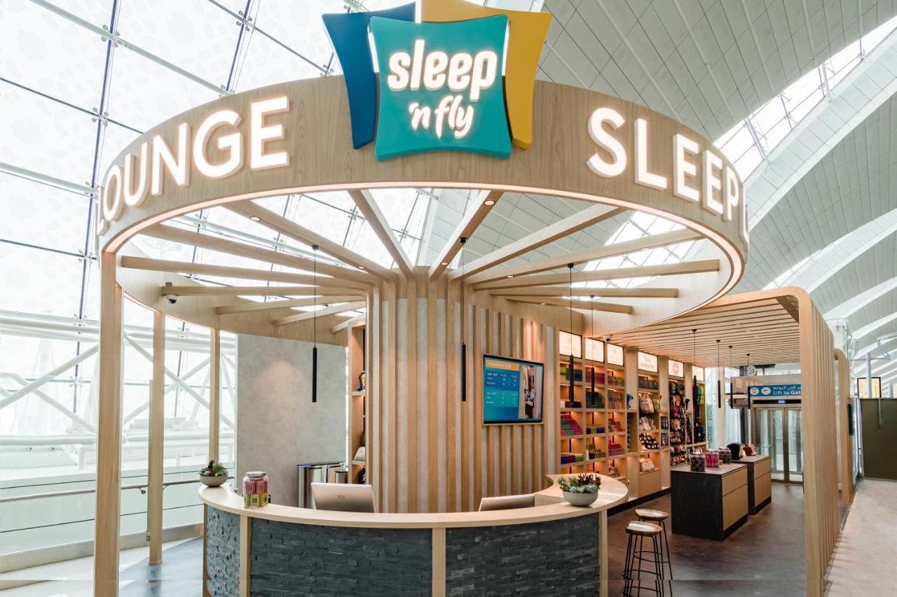 Sleep 'N Fly Sleep Lounge, B-Gates Terminal 3 - Transit Only Hotell Dubai Exteriör bild